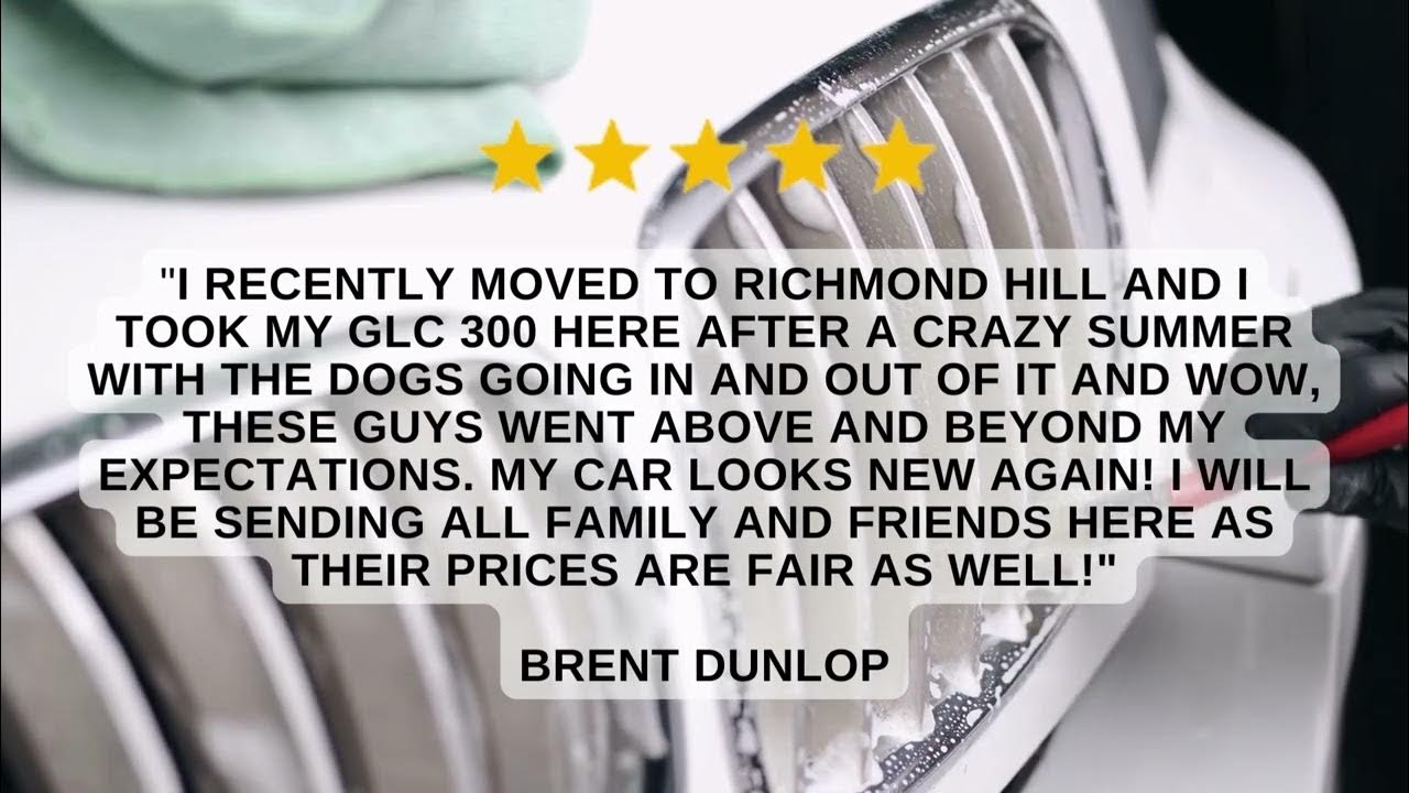 Car Detailing Richmond Hill Pristine Auto Spa YouTube