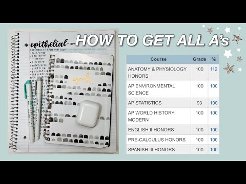 how to get and maintain straight A's 2020 + tips for online school from a 4.0 student | studybright