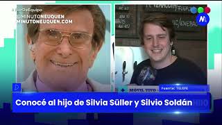 Conocé al hijo de Silvia Süller y Silvio Soldán- Minuto Neuquén