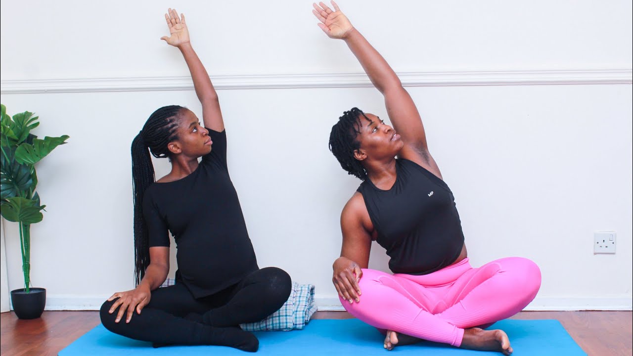 Simple Yoga Poses During Pregnancy To Induce Labour with yoga