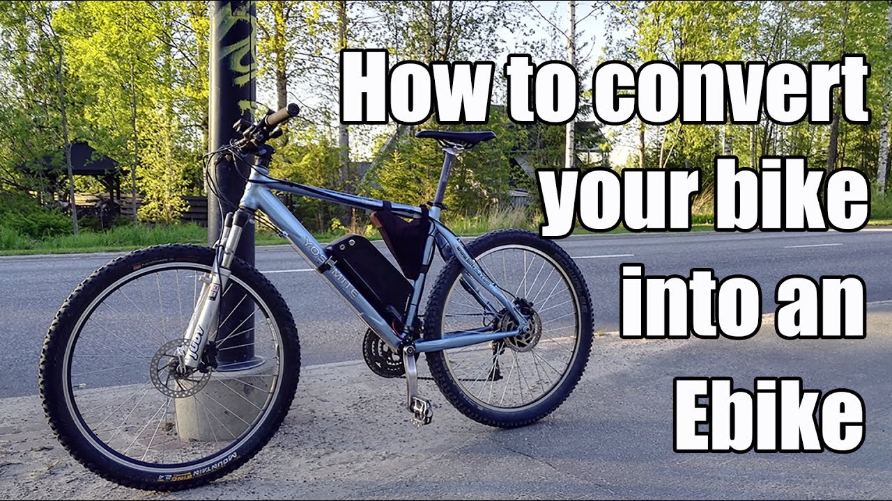 How to convert your bicycle into an electric bicycle, part 1 - MaxresDefault