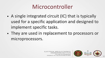 EEE153 Introduction to Concepts: Embedded Systems and Microcontrollers