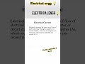 #Electric current ⚡️#Electrical engg. #Pls like, Share & subscribe