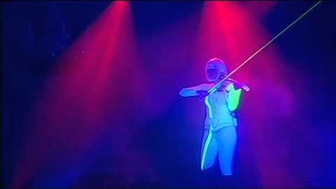 Laser Violin Show www.musiciansinc.co.uk