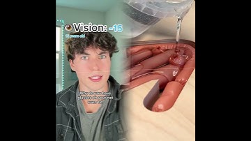 #pov Everyone’s born blind until you turn 18 then you’re allowed to wear glasses… #devincaherly