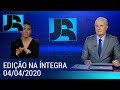 Assista à íntegra do Jornal da Record | 04/01/2020