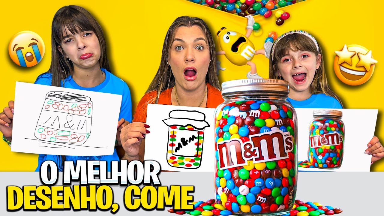 QUEM FIZER O MELHOR DESENHO COME *Desafio