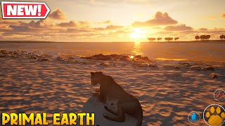 Lioness Watching The Sunrise | Primal Earth (2023)