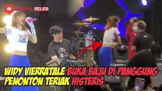 BIKIN HISTERIS! WIDY VIERRATALE BUKA BAJU DI ATAS PANGGUNG, KEVIN APRILIO SAMPE BEGINI