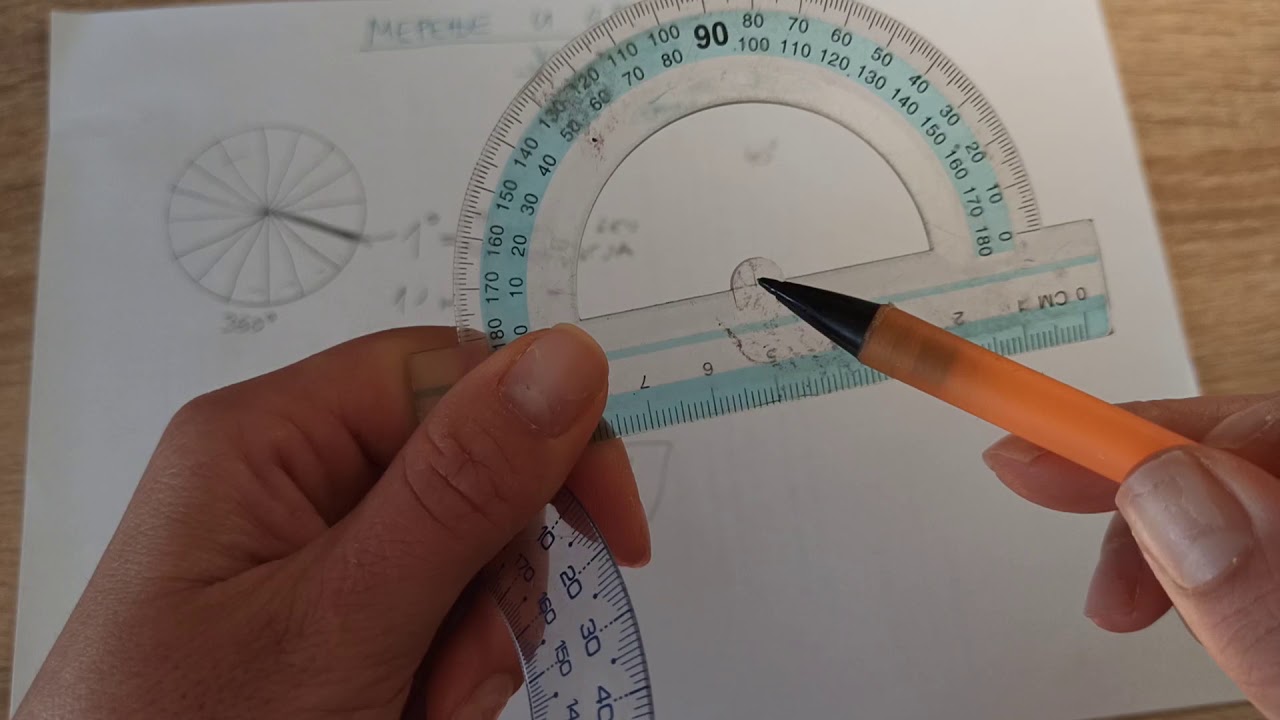 Merenje i crtanje uglova uglomerom