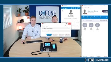 How to Transfer a call on a soft phone from CFone Communications