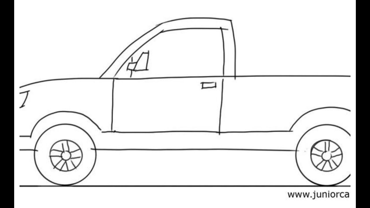 How To Draw #1 Truck! - YouTube