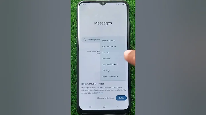 How to Turn On SMS Delivery Reports on Samsung Galaxy #shorts