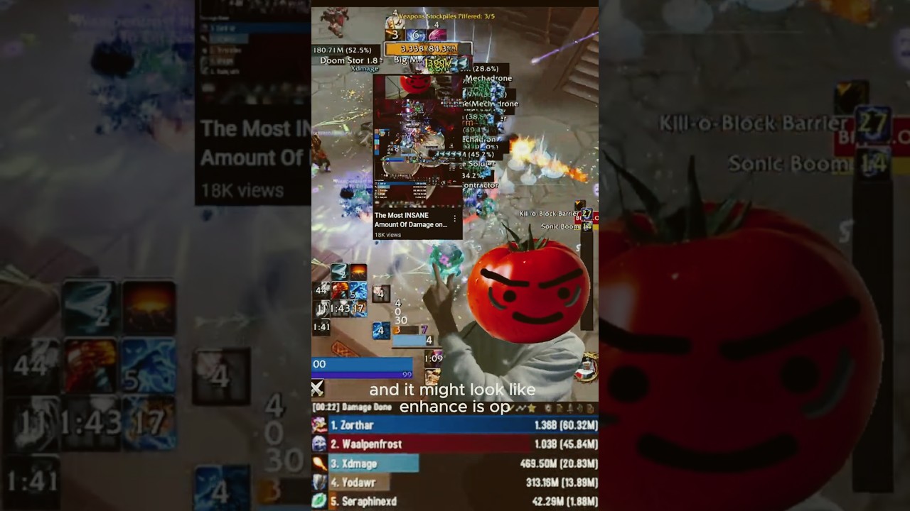 How I did 63 million DPS 