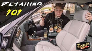Cleaning & Protecting Leather  Meguiar’s Detailing 101 – UK Edition