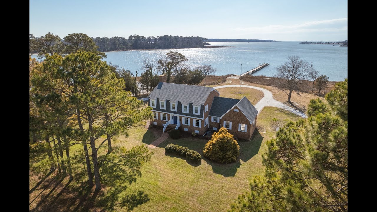 Waterfront farm for sale, Eastville, VA YouTube