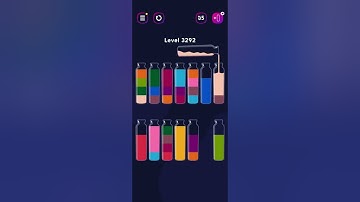 Get Color Level 3292 #colorgames #watersortgame #watersortpuzzle #watersort