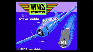 Playing Every Apple II Floppy E66 | Wings of Fury (1987)