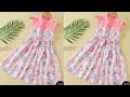 Baby frock cutting and stitching/6-7 year old girl dress cutting and stitching