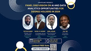 Panel Discussion AI and Data Analytics Opportunities for university degree holders Main Event