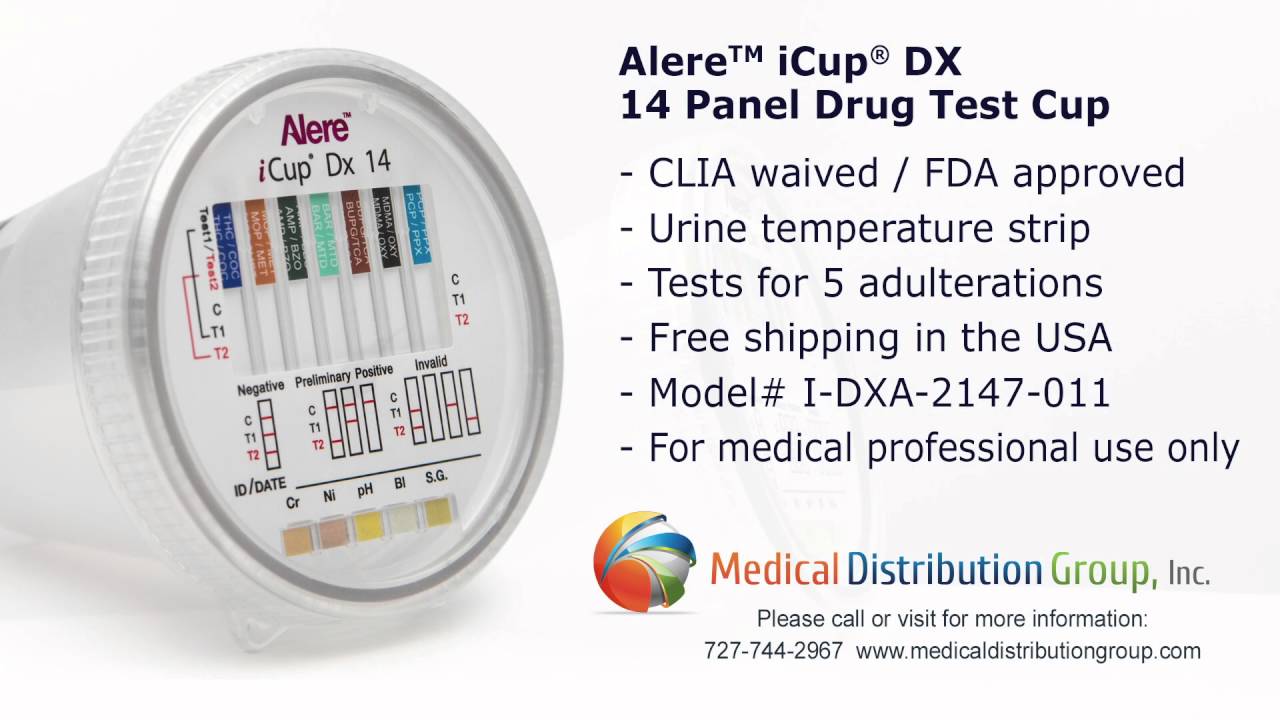 Alere ICup DX 14 Panel Drug Test Cup I DXA 2147 011 YouTube Alere ICup DX 14 Panel Drug Test Cup I DXA 2147 011 YouTube