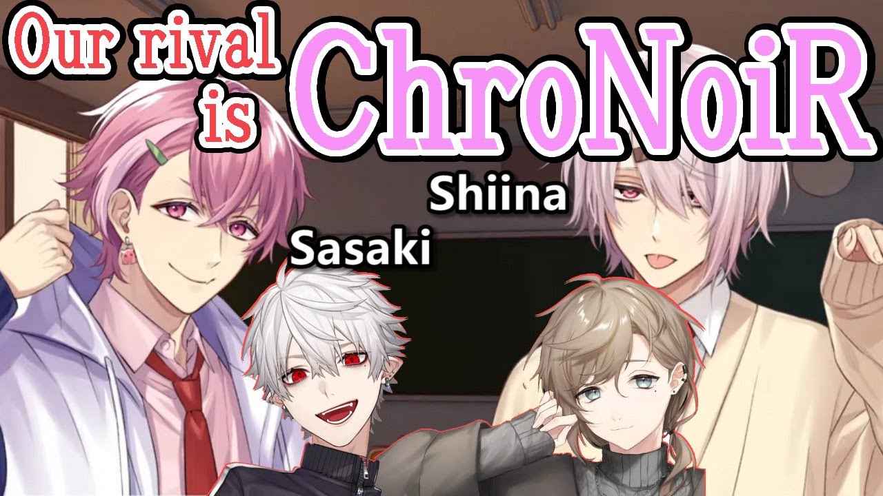 ［April Fools' Day］Two new Livers see ChroNoiR as a rival? ［Kuzuha/Kanae/Sasaki/Shiina/Nijisanji］