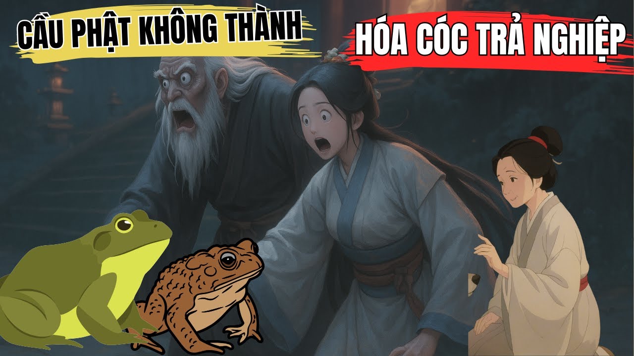 THẮP HƯƠNG CẦU PHẬT CẢ ĐỜI KHÔNG LINH  cuối cùng hai vợ chồng HÓA THÀNH CÓC là VÌ SAO