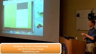 Canisius Workshop: The Art of Screencasting by Rob Zdrojewski
