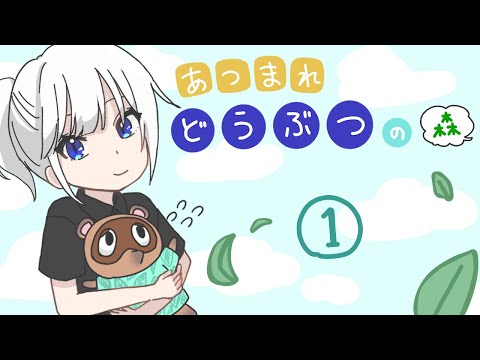 【あつまれどうぶつの森】のんびり島開拓日記【1日目】