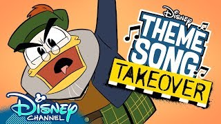 Glomgold Theme Song Takeover 💸 | DuckTales | Disney Channel