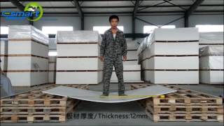12mm E-Smart Magnesium Mineral Board Toughness Test Video