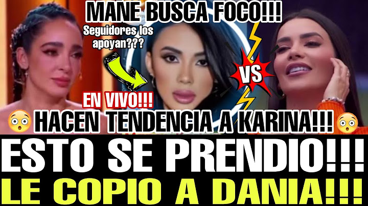😱 MANE RESPONDE A DANIA DE ESTA FORMA ¿ALESKA TIRA FACTOS? LA CASA DE LOS FAMOSOS ALL STARS