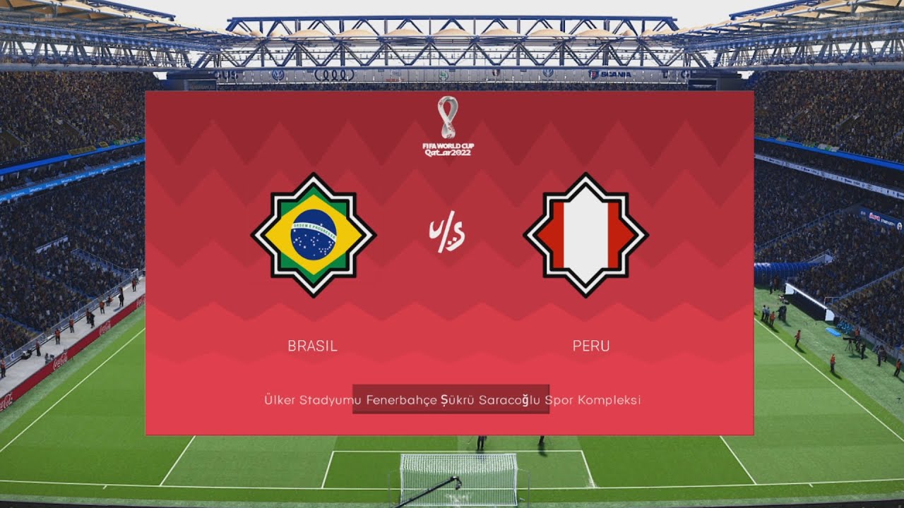 Brasil X Peru Pes2020 Fifa World Cup Qatar 2022™ Fifaworldcup Youtube