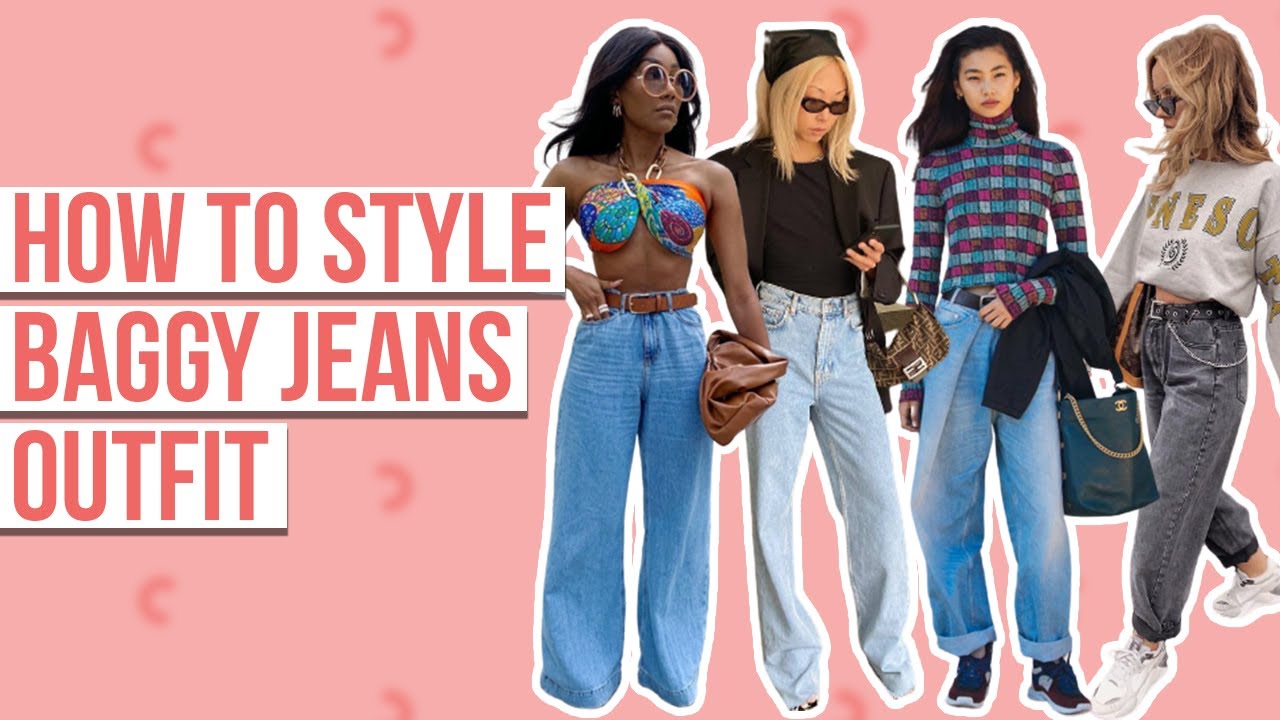 How To Style Baggy Jeans Outfit 