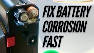 EASIEST Way To Fix Battery Corrosion