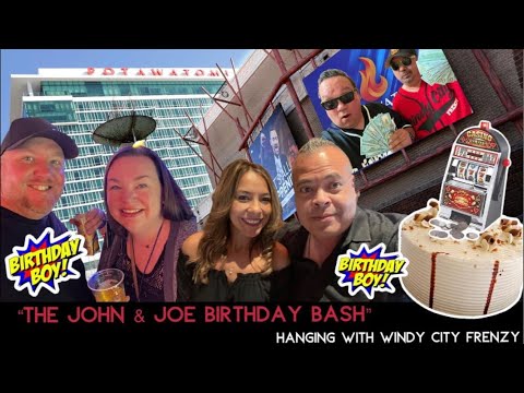 MAJOR JACKPOT landed at Potawatomi! Birthday Bash with Jackpot Joe and Windy City Frenzy!