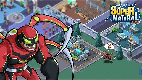 Idle Supernatural School - Android Gameplay