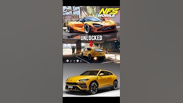 nfs mobile Unlocked Lamborghini Urus 😍 #nfsmobile #shorts #games