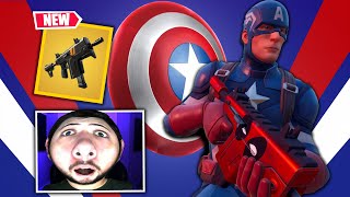 *NEW* Rapid Fire ONLY With Captain America (Fortnite Battle Royale)