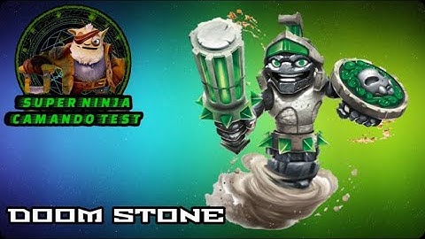 DOOM STONE! Super Ninja Commando Test aka character review!