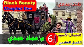 عماد حمدي  | شرح black beauty  | الفصل الخامس | الجزء الثاني  | تلتة اعدادي