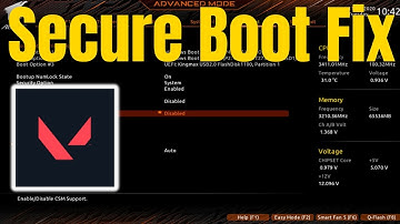 How to Enable Secure Boot on GIGABYTE Motherboard for Valorant | Full Guide (2025)