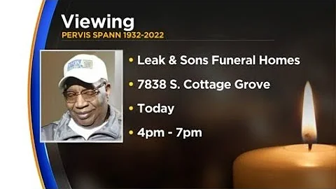 Family, friends say their goodbyes to Pervis Spann