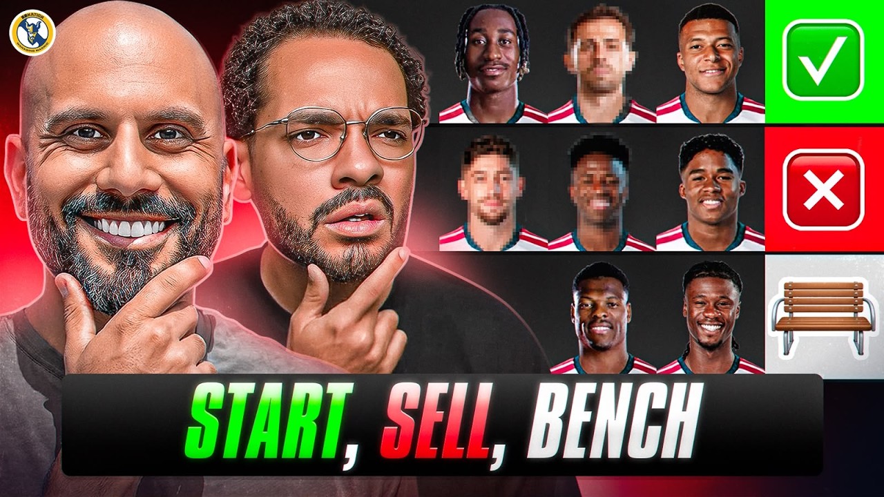 Assessing Every Player In The Real Madrid Squad: Start, Bench, Sell @willenvivo