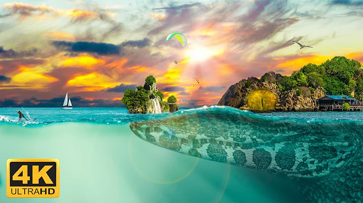 Beautiful Relaxing Hymns, Peaceful Instrumental Music, Ocean Morning Sunrise by 4K Relaxing