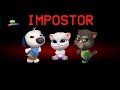 My talking tom friends who is  impostor tom  hank