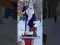 Олень привез Деда мороза к детям на праздник (14.01.2024)