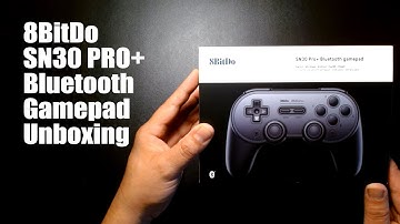 8BitDo SN30 PRO+ Gamepad Unboxing