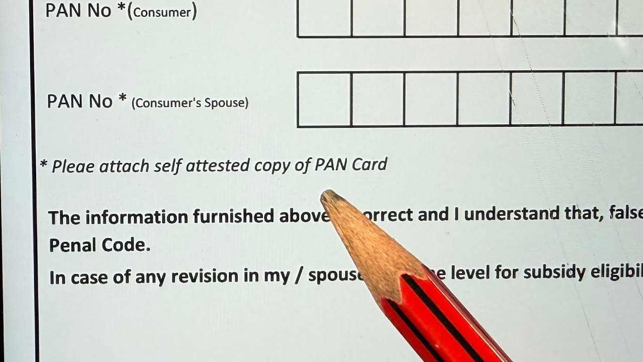 please attach self attached copy of PAN Card | self attested copy of ...