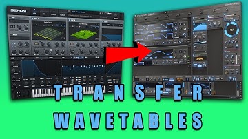 Transfer Serum Wavetables to Phase Plant